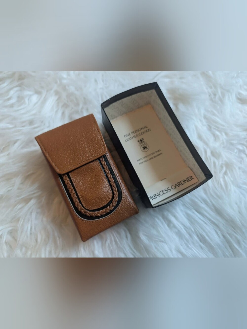 Vintage Princess Gardner Leather Case & Box Set
